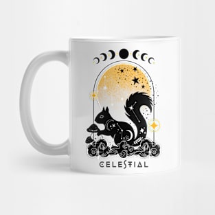 Celestial spirit animal Squirrel Mug